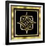 Black and Gold 10-Art Deco Designs-Framed Giclee Print