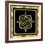 Black and Gold 10-Art Deco Designs-Framed Giclee Print