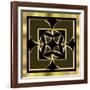 Black and Gold 13-Art Deco Designs-Framed Giclee Print