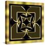 Black and Gold 13-Art Deco Designs-Stretched Canvas