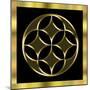 Black and Gold 2-Art Deco Designs-Mounted Giclee Print