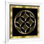 Black and Gold 2-Art Deco Designs-Framed Giclee Print