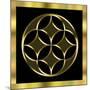 Black and Gold 2-Art Deco Designs-Mounted Giclee Print