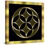 Black and Gold 2-Art Deco Designs-Stretched Canvas