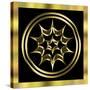 Black and Gold 6-Art Deco Designs-Stretched Canvas