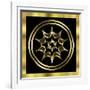 Black and Gold 6-Art Deco Designs-Framed Giclee Print