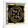 Black and Gold 7-Art Deco Designs-Framed Giclee Print