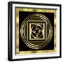 Black And Gold 8-Art Deco Designs-Framed Giclee Print