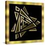 Black And Gold 9-Art Deco Designs-Stretched Canvas