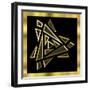 Black And Gold 9-Art Deco Designs-Framed Giclee Print