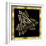 Black And Gold 9-Art Deco Designs-Framed Giclee Print