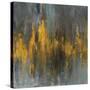 Black and Gold Abstract-Danhui Nai-Stretched Canvas