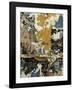 Black and Gold Layers-Jenny Kraft-Framed Giclee Print