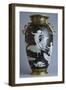 Black and Gold Vase, Pate-Sur-Pate Series-null-Framed Giclee Print