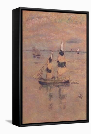 'Black and Gold', Venice, c1860-James Abbott McNeill Whistler-Framed Stretched Canvas
