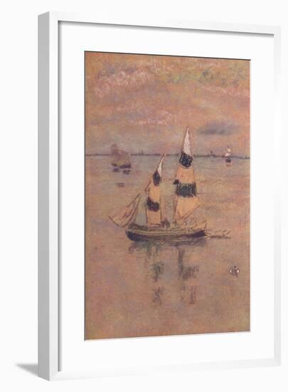 'Black and Gold', Venice, c1860-James Abbott McNeill Whistler-Framed Giclee Print