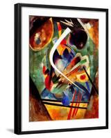 Black and Violet Composition, 1920-Wassily Kandinsky-Framed Premium Giclee Print