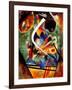 Black and Violet Composition, 1920-Wassily Kandinsky-Framed Giclee Print