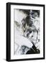 Black and White 1-Design Fabrikken-Framed Art Print