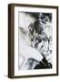 Black and White 1-Design Fabrikken-Framed Art Print