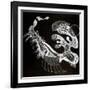 Black and White, 20th Century-Vassily Kandinsky-Framed Giclee Print
