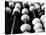 Black And White Abacus-mrvalography-Stretched Canvas