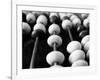 Black And White Abacus-mrvalography-Framed Photographic Print