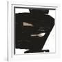 Black And White Abstract 2-Kasi Minami-Framed Art Print