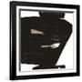 Black And White Abstract 2-Kasi Minami-Framed Art Print