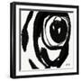 Black and White Abstract I-Anne Tavoletti-Framed Art Print