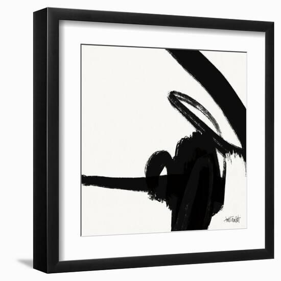 Black and White Abstract II-Anne Tavoletti-Framed Art Print