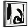 Black and White Abstract IV-Anne Tavoletti-Framed Art Print