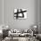 Black and White Abstract Painting 5-Jaime Derringer-Stretched Canvas displayed on a wall