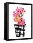 Black and White and Cute-Dakota London-Framed Stretched Canvas