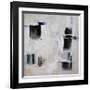 Black and White and in Between-Karen Hale-Framed Art Print