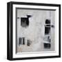 Black and White and in Between-Karen Hale-Framed Art Print