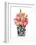 Black and White and Pretty-Dakota London-Framed Art Print