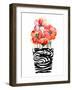 Black and White and Sweet-Dakota London-Framed Art Print