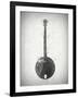 Black and White Banjo-Dan Sproul-Framed Art Print