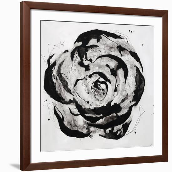 Black and White Bloom I-Sydney Edmunds-Framed Giclee Print