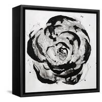 Black and White Bloom I-Sydney Edmunds-Framed Stretched Canvas