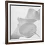 Black and White Calla Study-Anna Miller-Framed Photographic Print