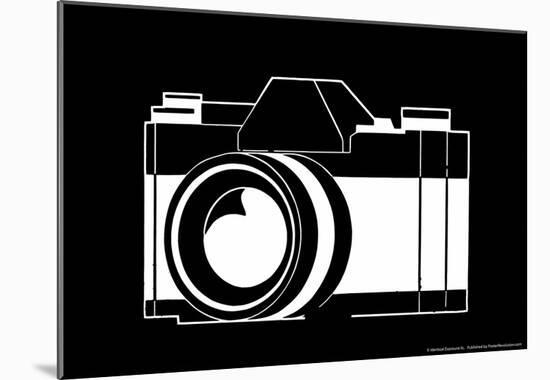 Black and White Camera-null-Mounted Poster