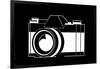 Black and White Camera-null-Framed Photo