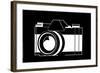 Black and White Camera-null-Framed Photo