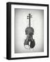 Black and White Cello-Dan Sproul-Framed Art Print