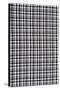 Black And White Checkered Cloth-RuslanOmega-Stretched Canvas