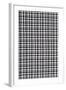 Black And White Checkered Cloth-RuslanOmega-Framed Art Print