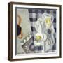 Black and White Checks-Anne Redpath-Framed Giclee Print