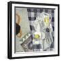 Black and White Checks-Anne Redpath-Framed Giclee Print